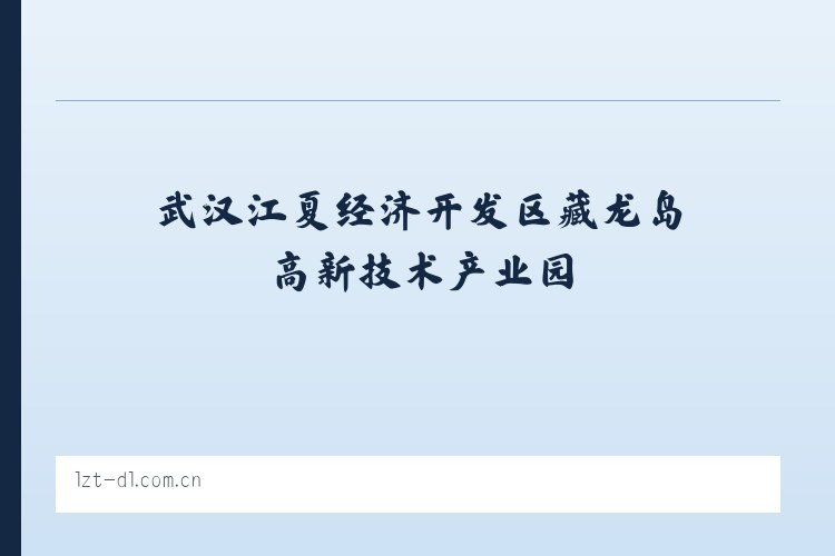 武汉江夏经济开发区藏龙岛高新技术产业园 - 大连利达智通 列表图